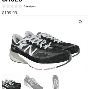 New Balance Black and Gray Running Shoes